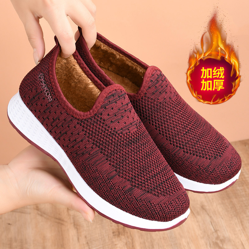冬季老北京布鞋舒适保暖一脚蹬