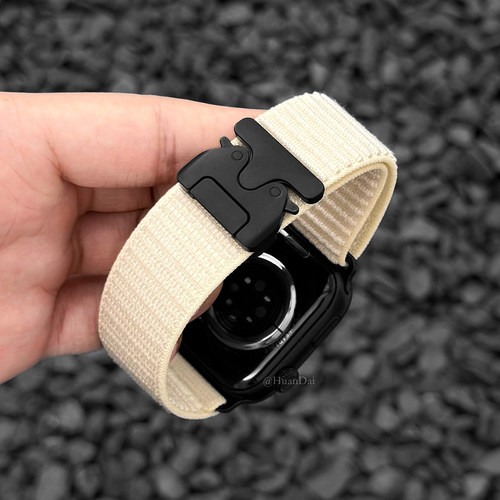 AppleWatch降落伞扣尼龙回环表带