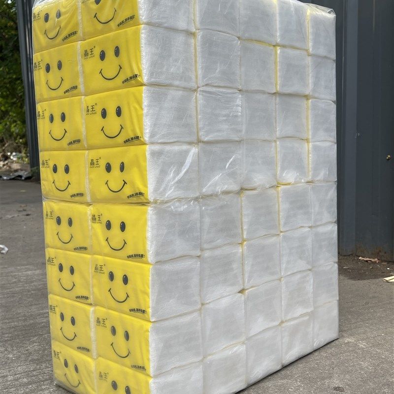 新品压花抽纸80包饭店用纸擦手擦嘴无纸屑摆地摊可用可湿水包邮