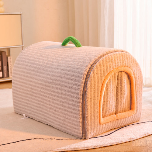 狗窝冬季保暖大型犬封闭式狗狗睡垫防风室外狗房子冬天小型犬狗屋