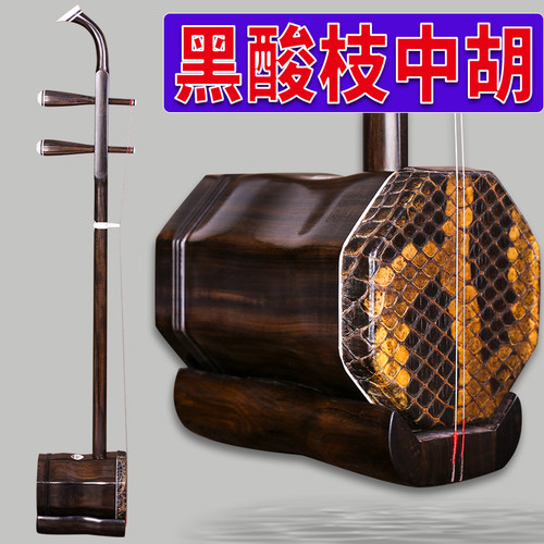 黑酸枝中胡阿诺古夷苏木中胡送配X件民族乐器