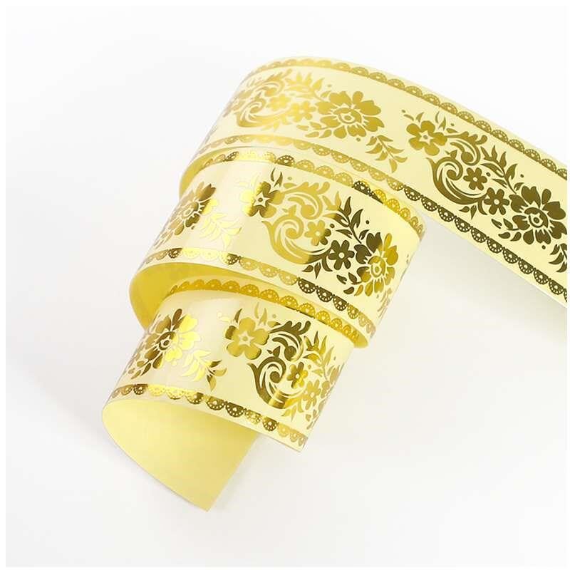 速发玻璃贴纸腰线门框包边贴推拉门防撞贴条装饰瓷砖美缝贴自粘美