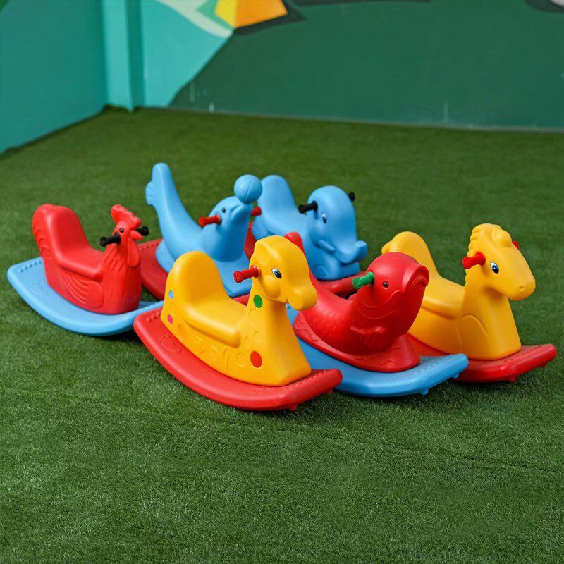 幼儿园摇马 儿童小木马玩具 大号加厚摇马 宝宝摇摇乐 .塑料摇摇