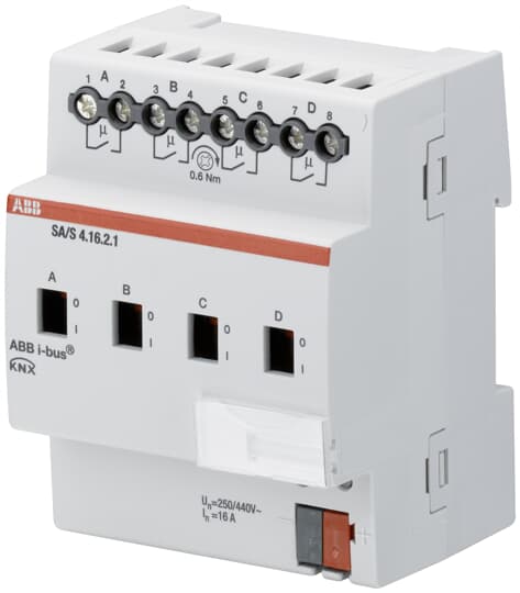 SA/S 4.16.2.1 开关驱动器4路16A 智能灯控系统 灯光控制技术支持