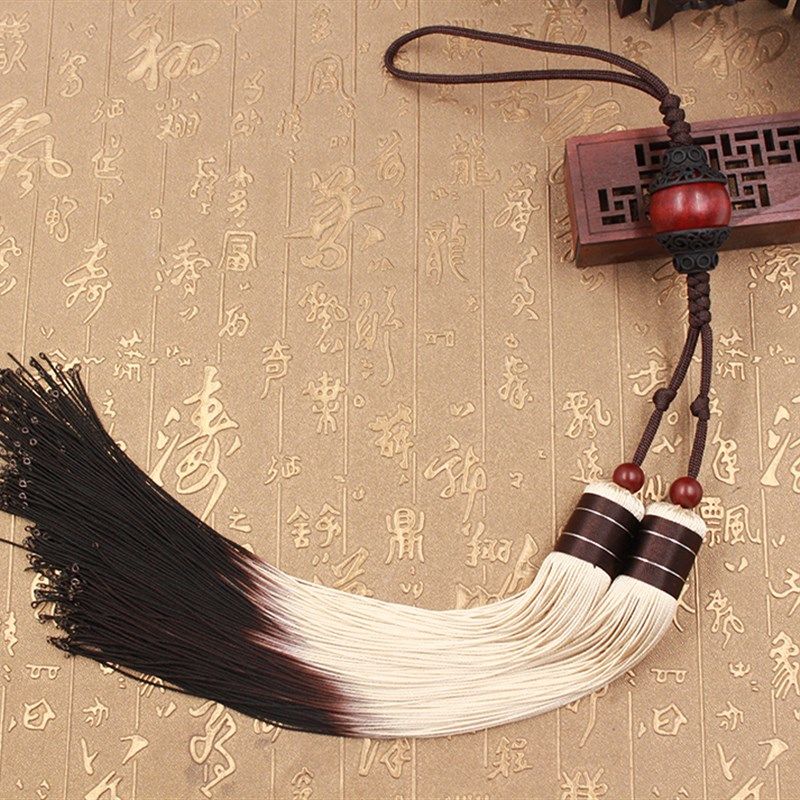 剑穗长穗短穗高档流n苏太极比赛专业古法制作人丝回笼须挂件吊坠