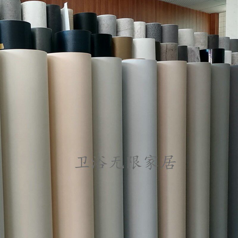 加厚肤感膜橱柜家具翻新改色膜自粘柜子肤感贴纸墙纸Z壁纸即时贴