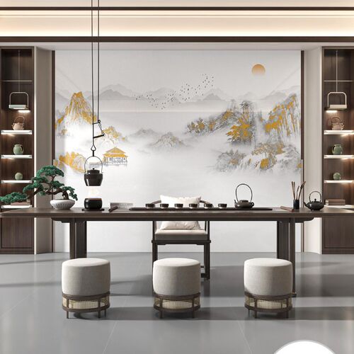 2025新款七彩电光工艺岩板背景墙800x2600x9mm厚客厅电视墙哑光