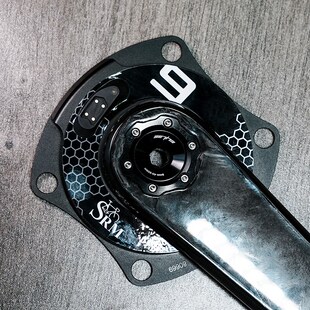 SRM功率计改色贴自行车牙盘曲柄功率计改色贴纸公路车盘片功率计