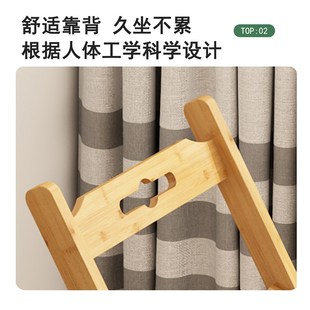 折叠餐椅 折叠靠背椅子家用客厅椅懒人阳台休闲椅结实耐用2024新款