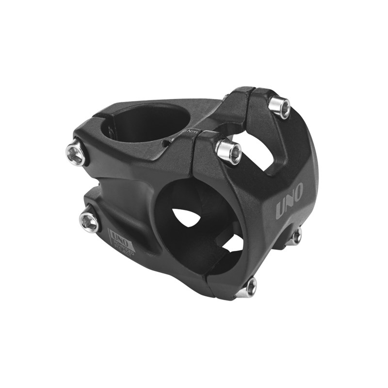 UNO山地车自行车0度短把立单车公路车铝合锻造金立管公车把口径35