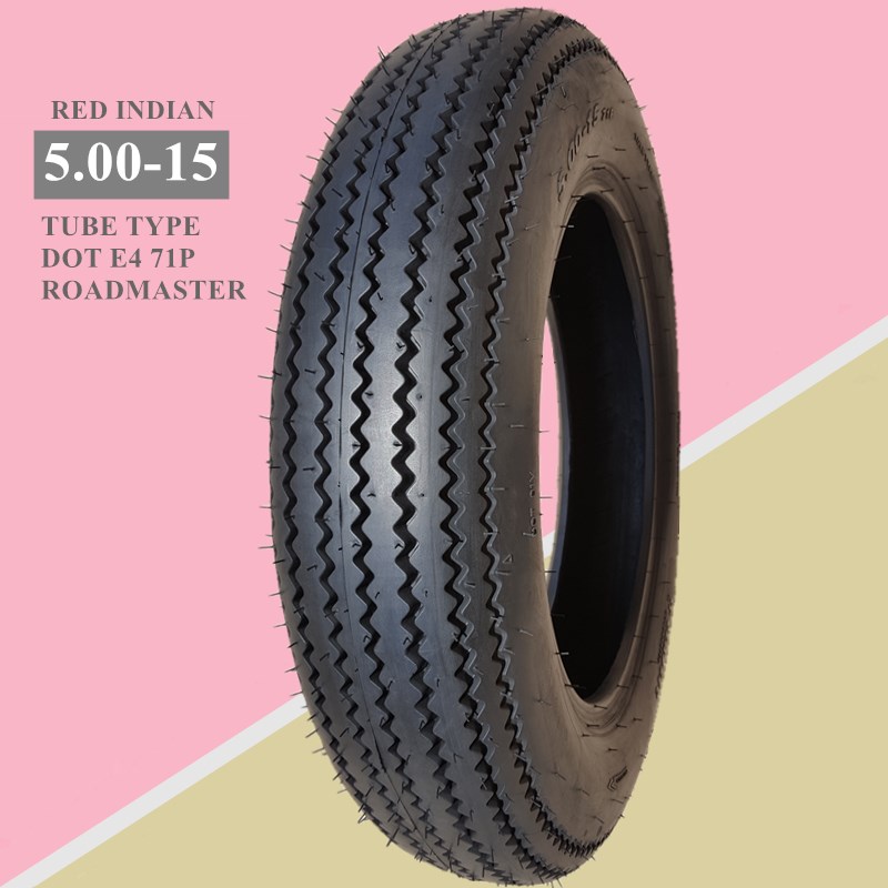摩托车复古锯齿轮胎3.00/3.25/4.5/5.0-16-17-18-19-21寸内外改装