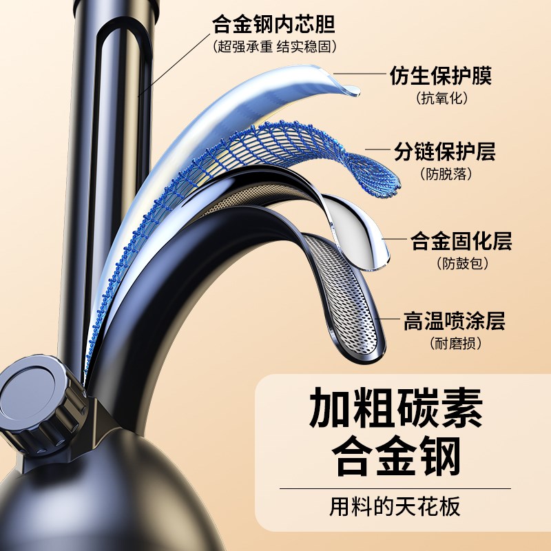 麦克风话筒支架落地式k歌手机直播立式升降户外舞台三脚架子