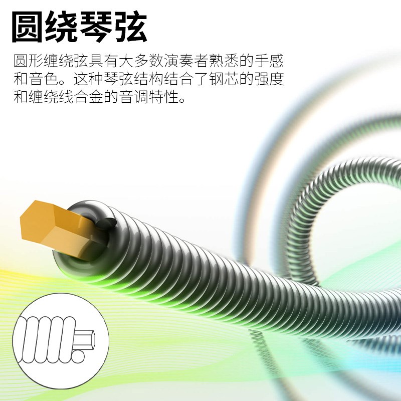 美产达达里奥电吉他弦琴弦一弦一套六根套装EXL120弦线全套EXL110