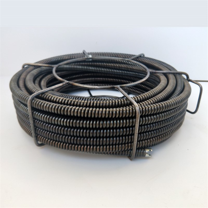 疏通机弹簧16mm加粗加密加硬通下水道软轴钢丝管道疏通器配件20米
