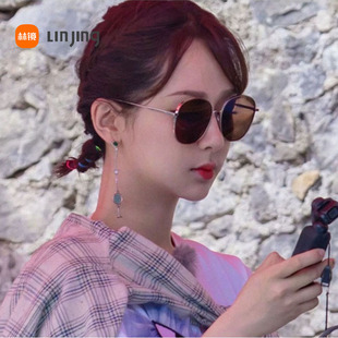 杨紫gm墨镜女夏潮x大框显瘦网红太阳眼镜防紫外线开车偏 2021新款