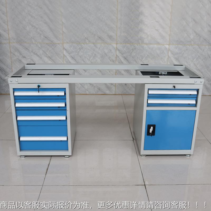 重型承重.5车间钳工维落地四抽防静电操作台实吨验室修检测带柜子