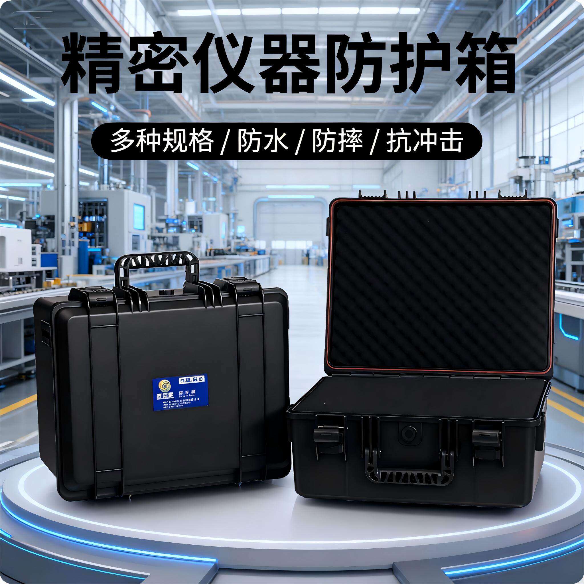 户外防水工具箱多功能塑料手提收纳箱仪器无人机安全防护箱收纳盒