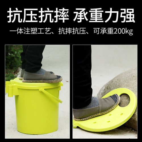 加厚钓鱼桶可坐野钓桶便携式手提桶钓鱼水桶钓箱钓凳鱼护桶装鱼桶