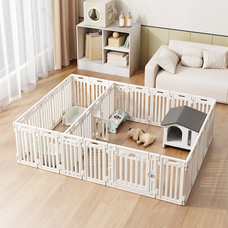 一室一厅室内狗狗围栏宠物栅栏狗笼子狗窝中型小型犬专用护栏围挡