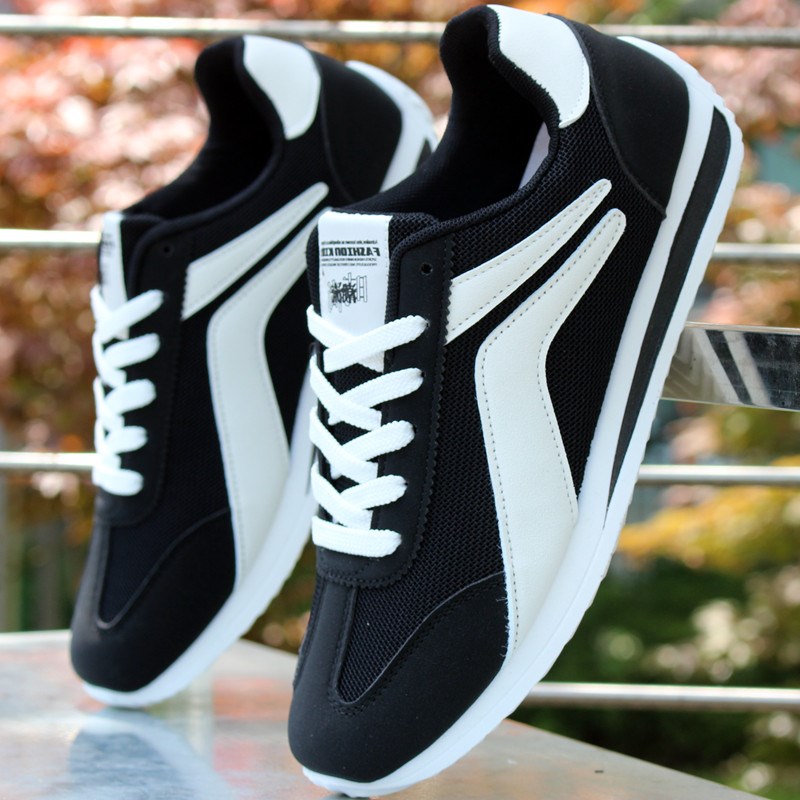 薄款透气男士休闲鞋夏季网鞋男生运动鞋软底轻便跑步鞋旅游鞋子男