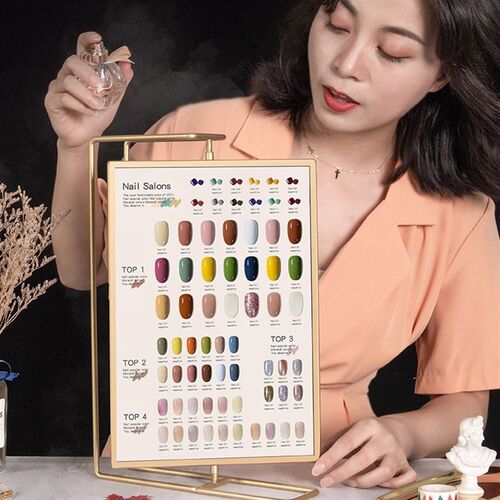 A4双面透明旋转金属展示架酒店前台台卡餐牌菜单广告牌桌面广告台