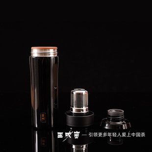 玉成窑非遗原矿紫砂杯紫砂保温杯大容量过滤泡茶杯