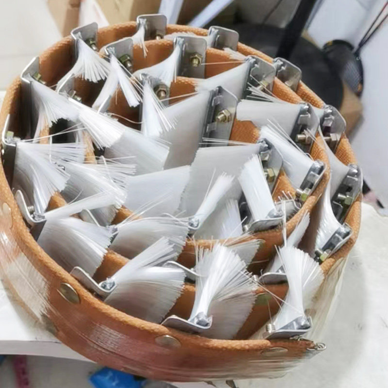 九湘王收谷机收粮机吸粮机装袋机毛刷总成刷子