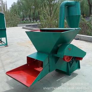 稻草地瓜秧沙克龙粉碎机锤片式饲料粉草机麦草稻谷杆牛羊揉丝机