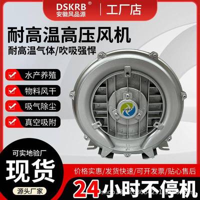 供应济南高压旋涡风机2RB210H16380V400W堆肥发酵用旋涡风泵