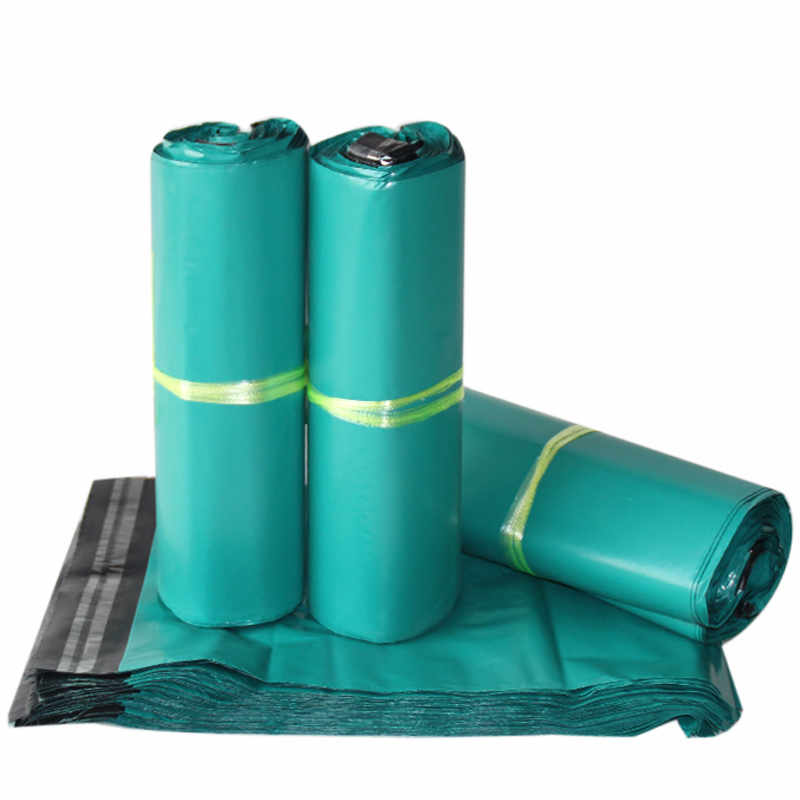 绿色快递袋子2842服装袋子3852印刷打包袋杭州快递加厚包装袋