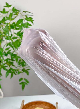 白色提绳大垃圾袋家用大号厨房清洁袋55x55cm加厚耐用手提式