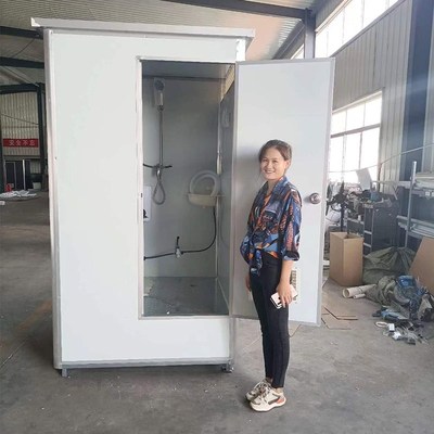 移动厕所卫生间户外简易淋浴房农村旱厕改造沐浴室整体室外一体式