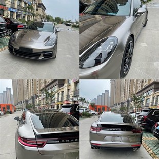 汽车改色膜金属膜水晶膜液态金属银全车贴膜车身车衣包施工