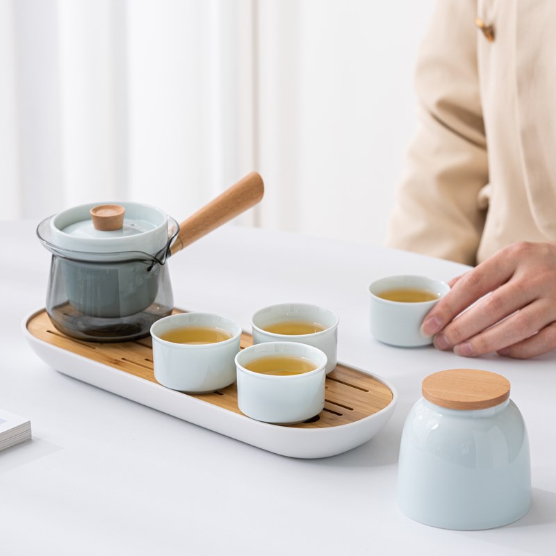 茶具便携式旅行茶具户外露营茶壶茶杯茶具会议礼品