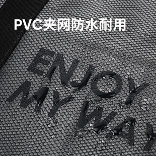 旅行沙滩包防水大容量手提单肩游泳度假海边果冻袋软男女夏天ins