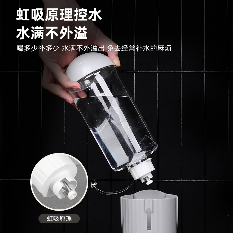 悬挂式恒温加热猫碗自动饮水机y宠物猫咪饮水器狗狗喝水器笼子用