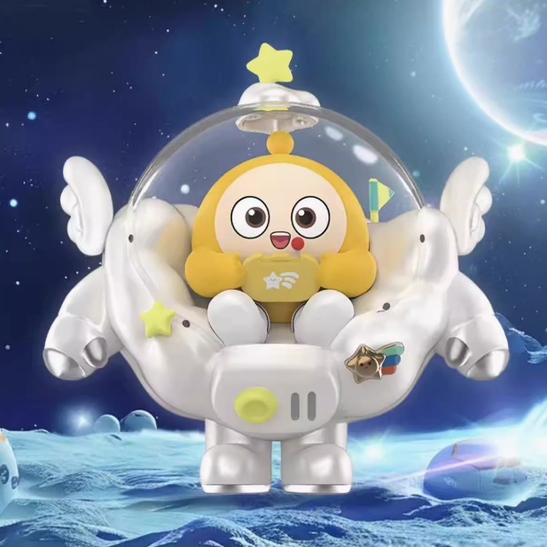 正版TOPTOY蛋仔派对太空奇遇盲盒益智拼装玩具手办摆件儿童小礼物