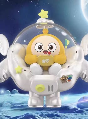 正版TOPTOY蛋仔派对太空奇遇盲盒益智拼装玩具手办摆件儿童小礼物