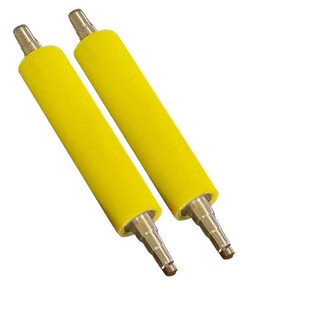 聚氨酯胶辊胶轮耐高温硅胶辊输送托辊无动力辊折页机胶辊