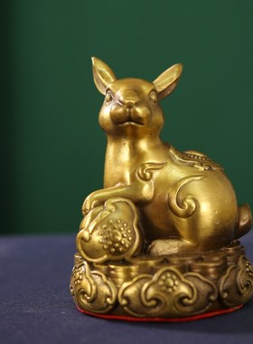 纯铜狗西北化角缺解房屋铜猪虎老鼠小铜鸡吉12生肖金猪摆件的祥物