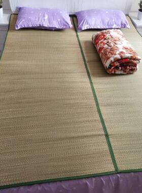 传统草席1.8双人床0r.91.51.2米子折叠草席芦苇席草编席子