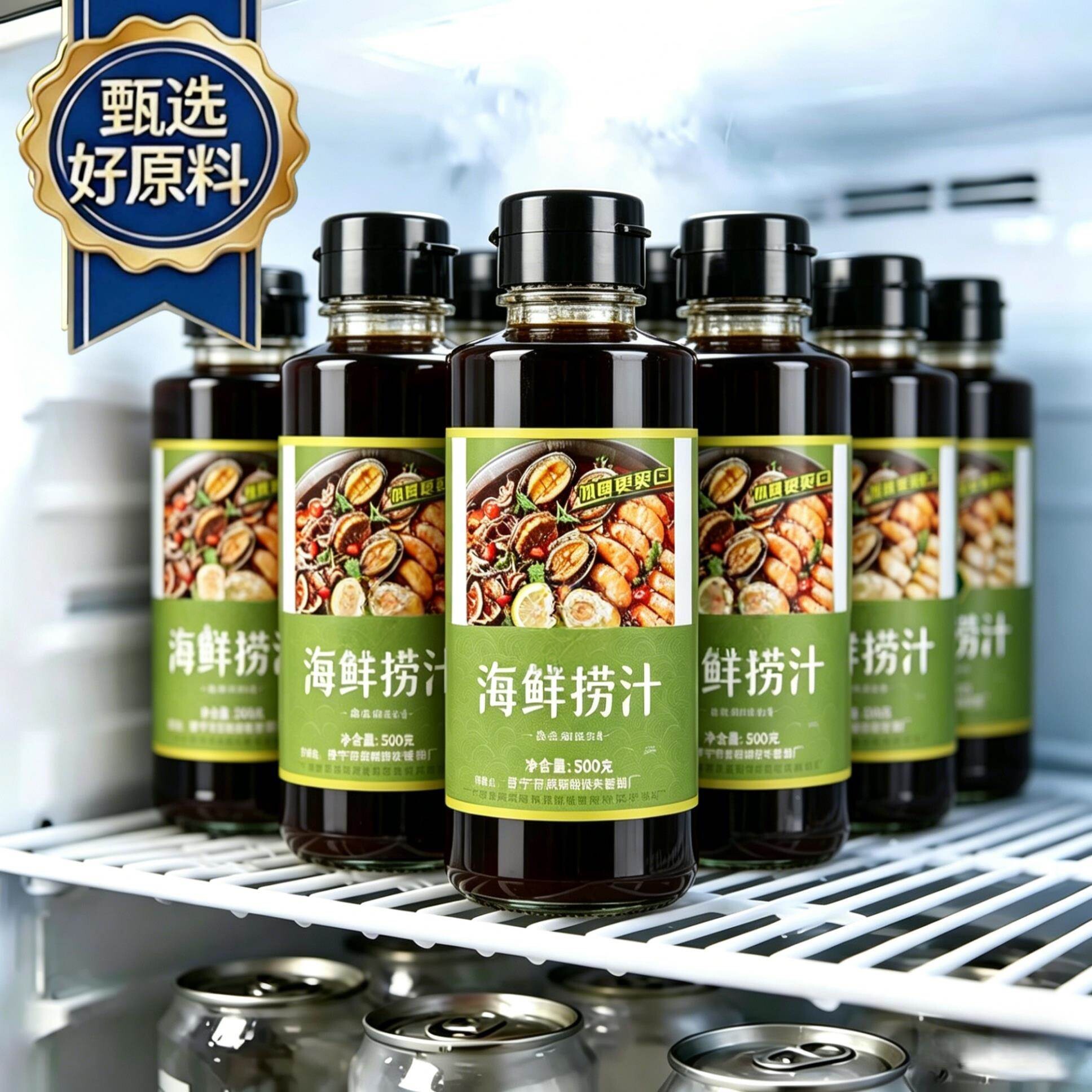 正宗潮汕生腌海鲜捞汁调料生腌汁旗靓店熟醉汁冷泡汁醉蟹商用