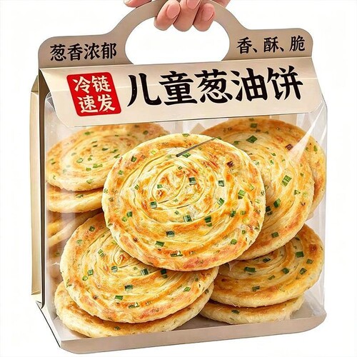 儿童葱油饼正宗老上海风味手抓饼半成品生胚家用早餐速食代餐饱腹