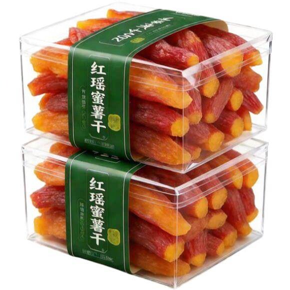 红瑶蜜薯干农家自制无糖烤红薯干无添加倒蒸地瓜粗粮健康休闲零食