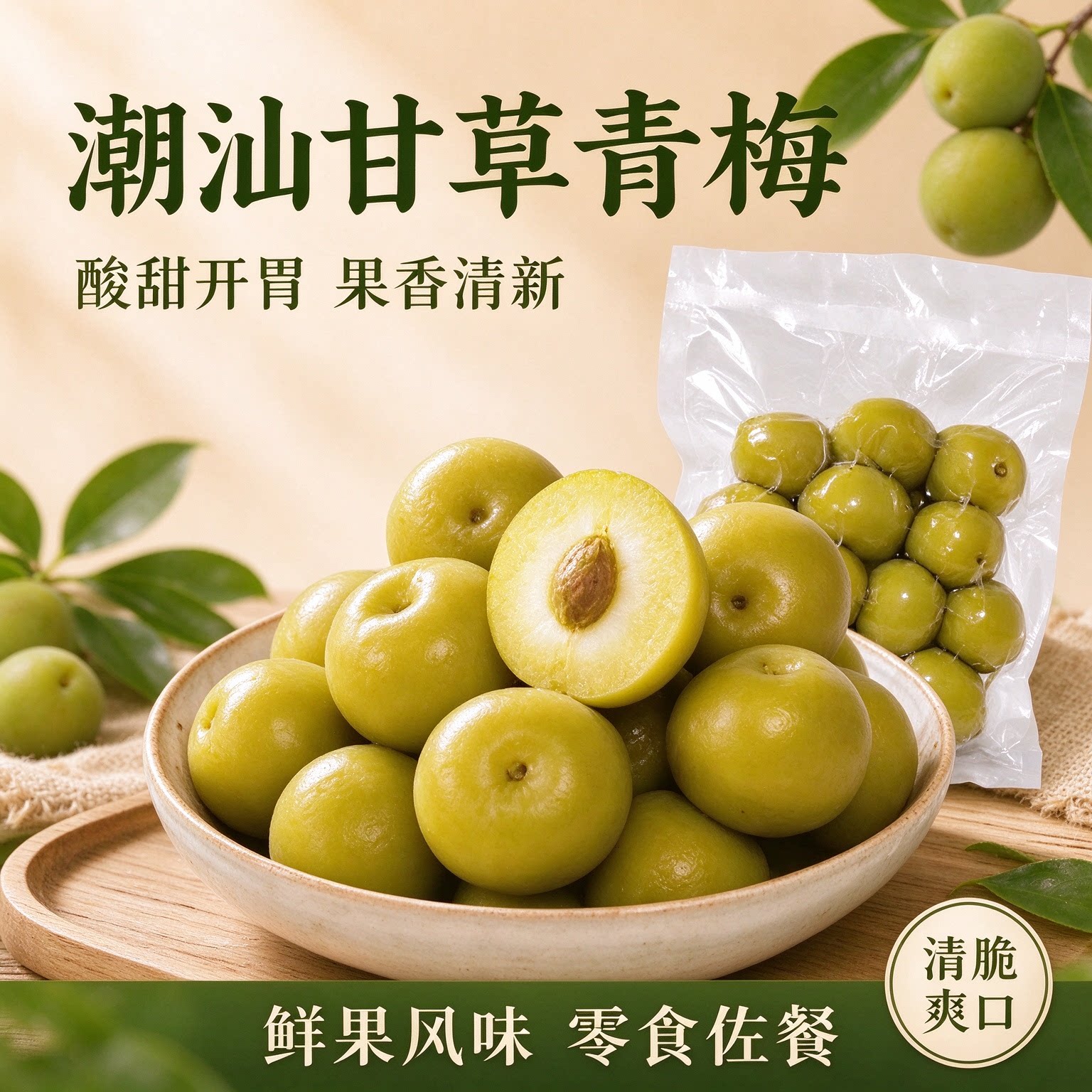 轻加工青梅鲜果泡酒半成品开胃黄梅零食大果专用酸梅子口感丰厚
