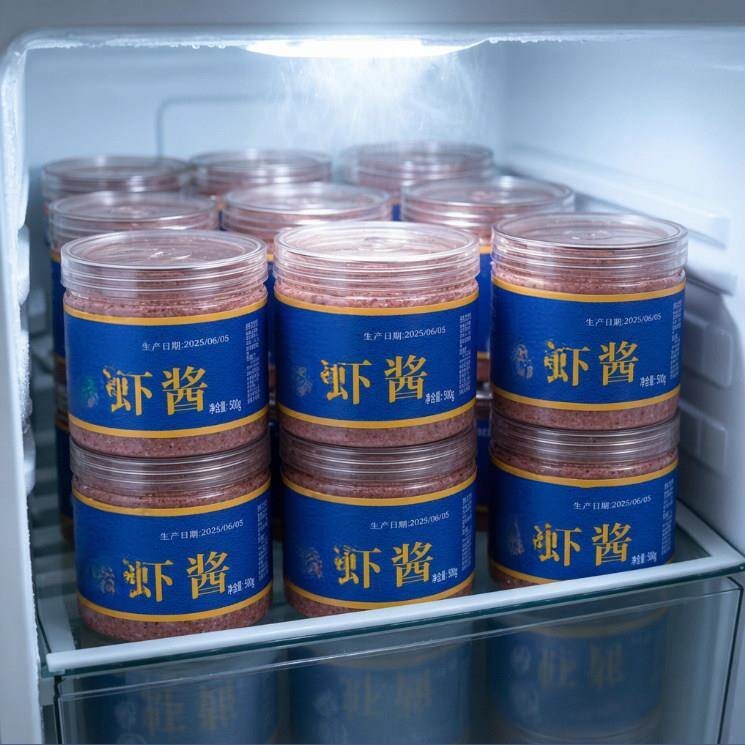 山东虾酱正宗特级无添加青岛虾怪酱纯肉鲜猛虾酱咸头籽