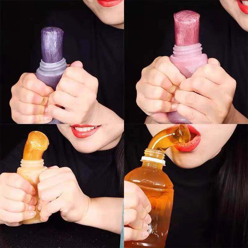 蜂蜜膏网红果冻吃播同款asmr正宗咀嚼蓝莓女生柠檬零食软糖发货