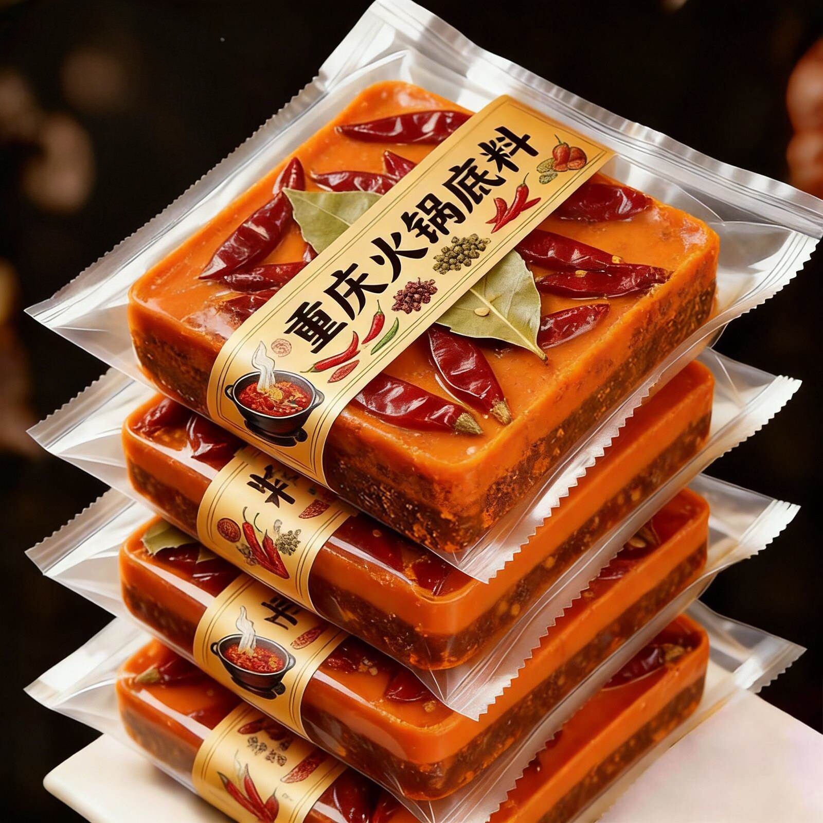 重庆火锅底料独立小包装麻辣牛油正宗麻辣烫火锅店商用解馋美食