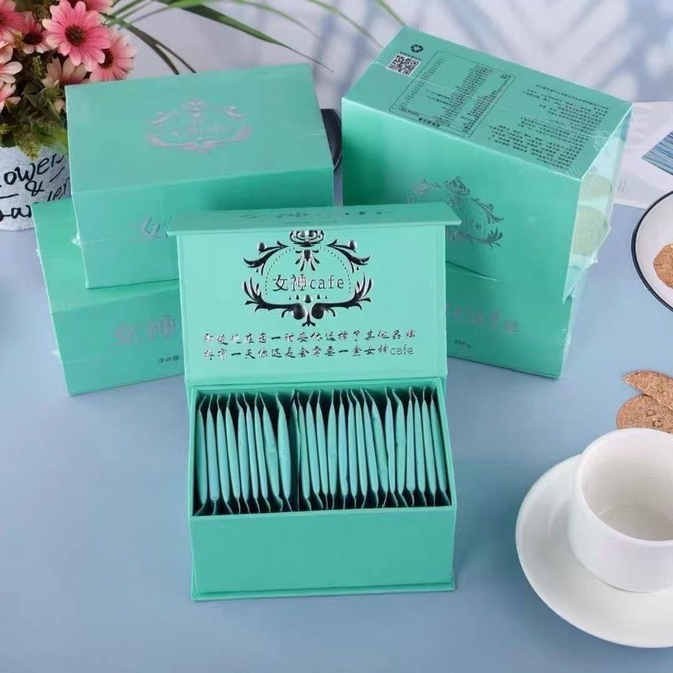 黑咖啡正品女神咖啡cafe西班牙丹妮达令芒果奶昔黑金咖梦幻daling