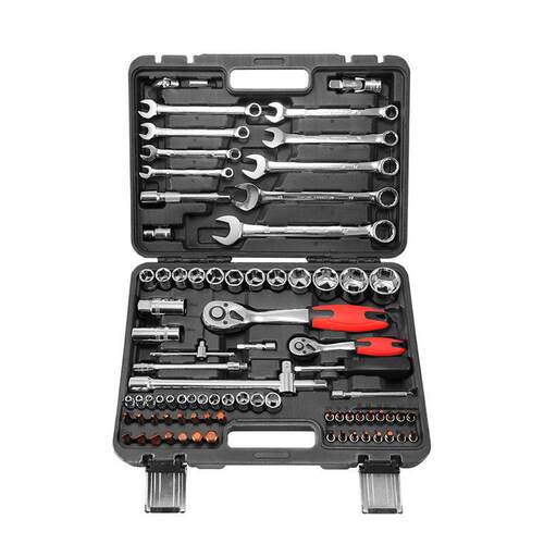 扳手全套82件套工具套筒扳手棘轮组合套装汽车摩托车维修工具